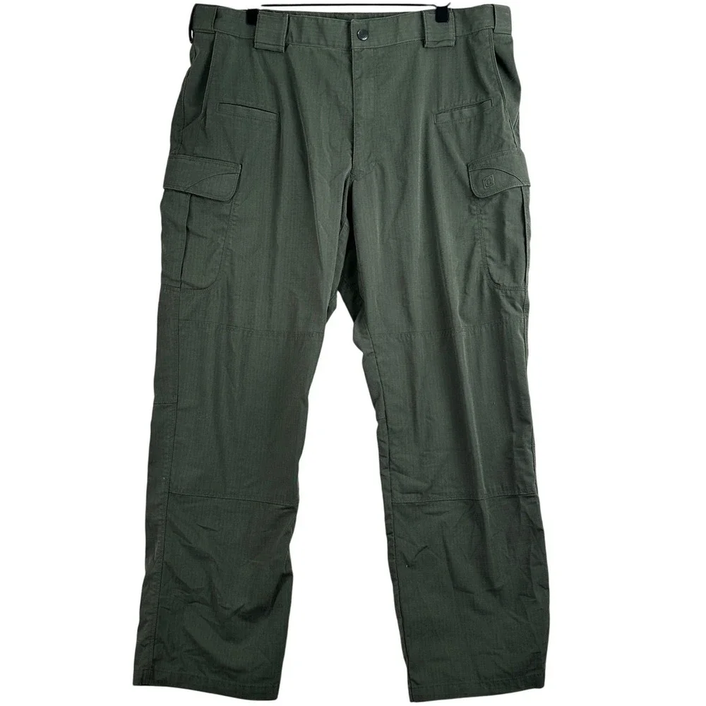 5.11 Tactical Ripstop Cargo Pants Mens 35x30 Olive Green Utility Gorpcore